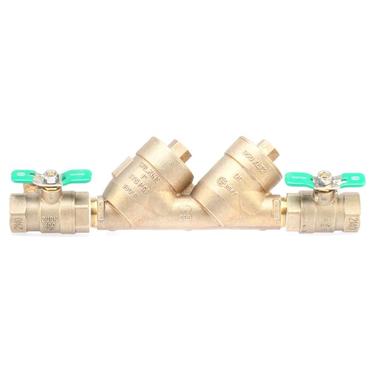 Illustration of a Double Check Valve Assembly (DCVA / DCA)